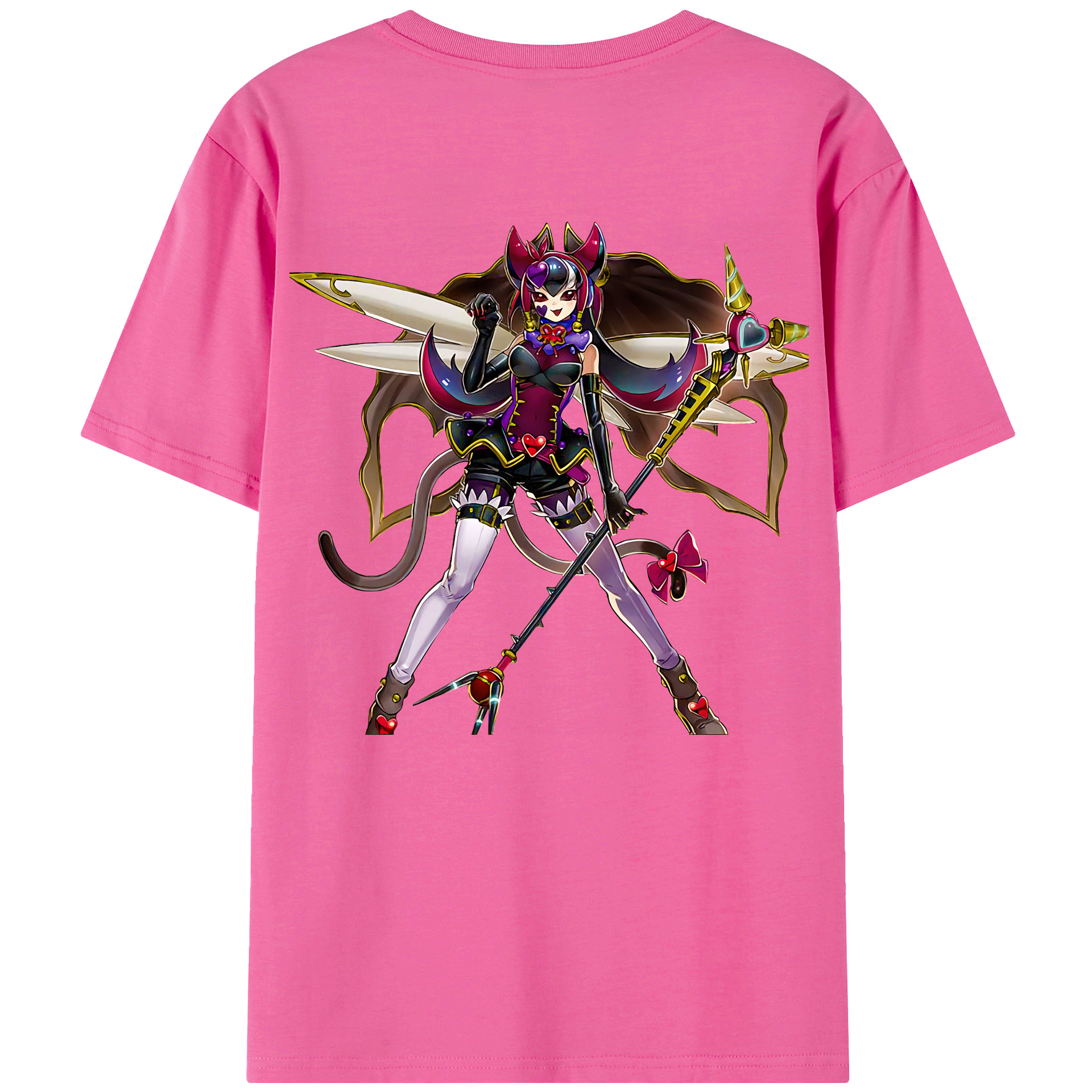 （画像用） 遊☆戯☆王 Yu-Gi-Oh! レディース半袖Tシャツ(バックプリント)